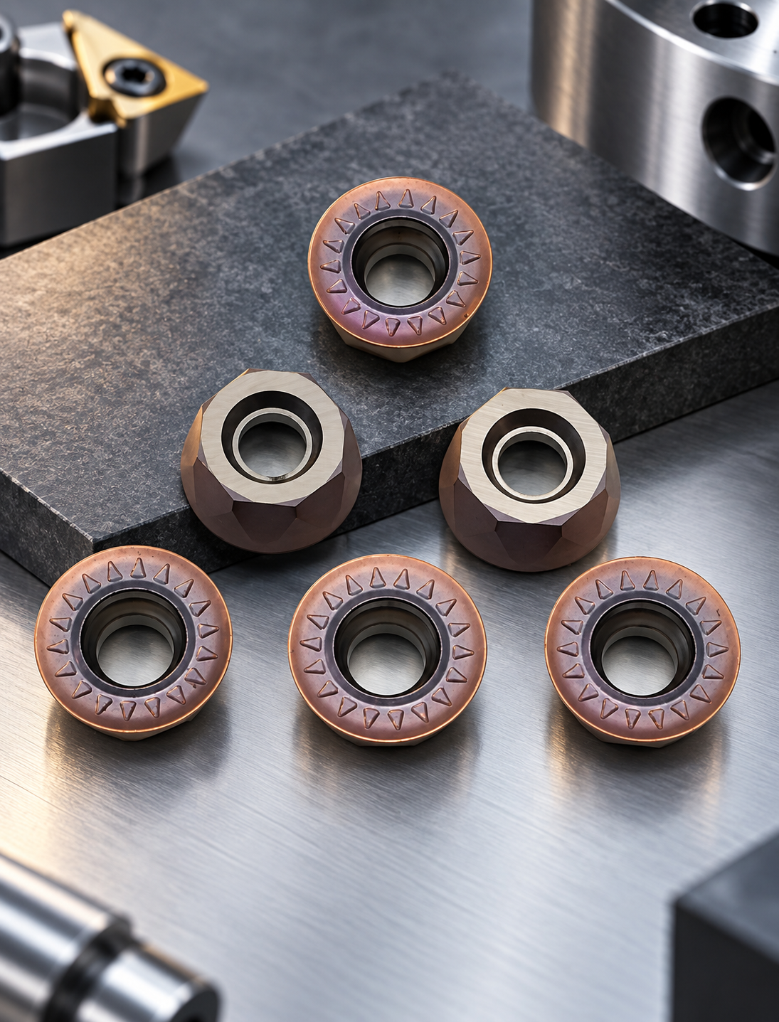 Milling Inserts for CNC and VMC Machining